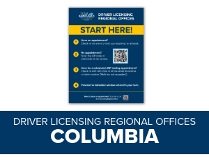 Columbia Check-In Posters